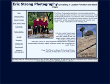 Tablet Screenshot of ericstrongphotography.com